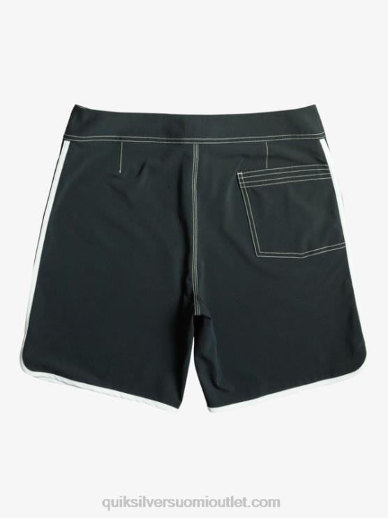 Quiksilver D6JJ86 miehet musta alkuperäiset kampasimpukka 18 boardshortsit