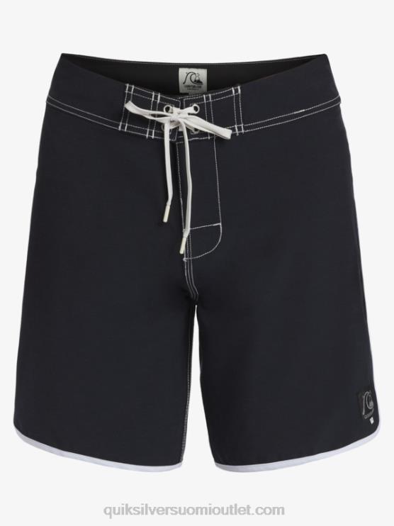 Quiksilver D6JJ86 miehet musta alkuperäiset kampasimpukka 18 boardshortsit