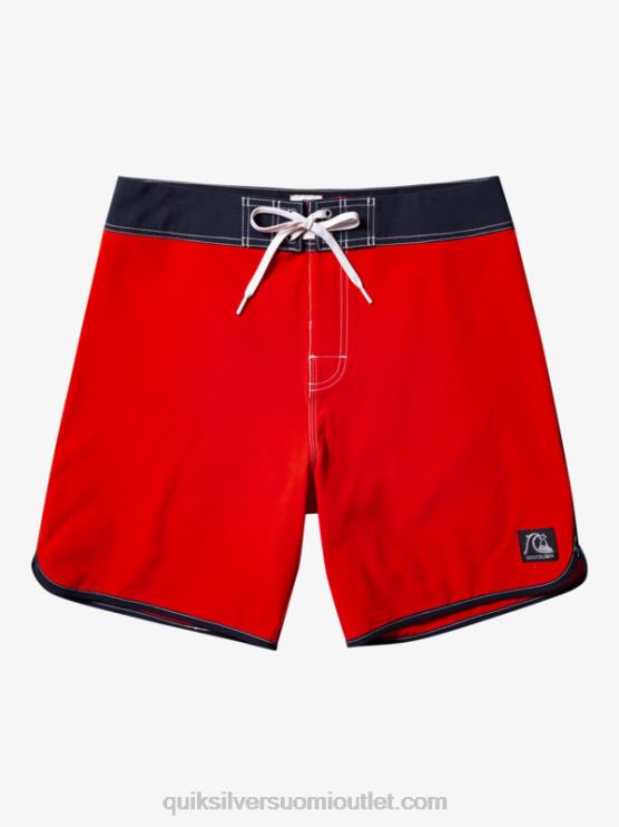 Quiksilver D6JJ87 miehet korkean riskin punainen alkuperäiset kampasimpukka 18 boardshortsit