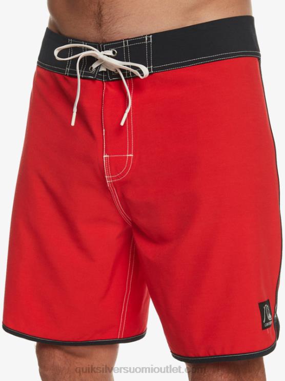 Quiksilver D6JJ87 miehet korkean riskin punainen alkuperäiset kampasimpukka 18 boardshortsit