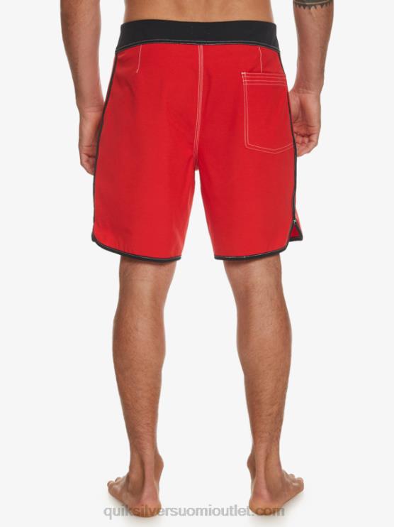 Quiksilver D6JJ87 miehet korkean riskin punainen alkuperäiset kampasimpukka 18 boardshortsit