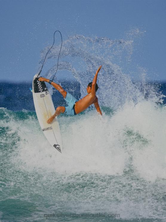 Quiksilver D6JJ88 miehet taivaansininen alkuperäiset kampasimpukka 18 boardshortsit