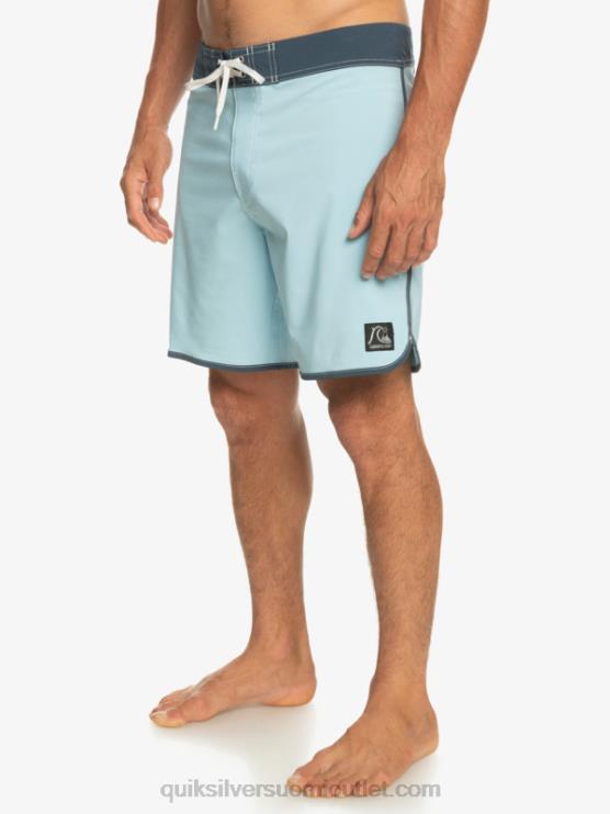 Quiksilver D6JJ88 miehet taivaansininen alkuperäiset kampasimpukka 18 boardshortsit