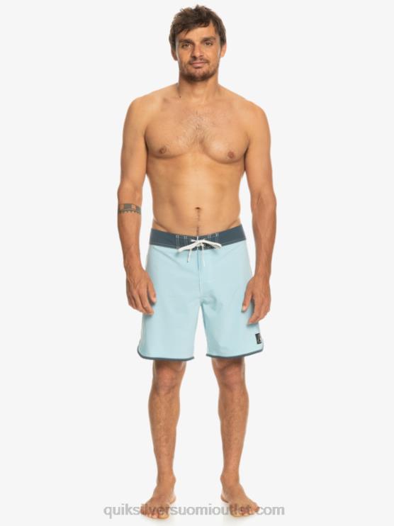 Quiksilver D6JJ88 miehet taivaansininen alkuperäiset kampasimpukka 18 boardshortsit