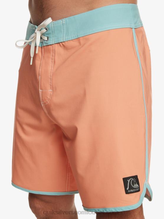 Quiksilver D6JJ90 miehet kuparirusketus alkuperäiset kampasimpukka 18 boardshortsit
