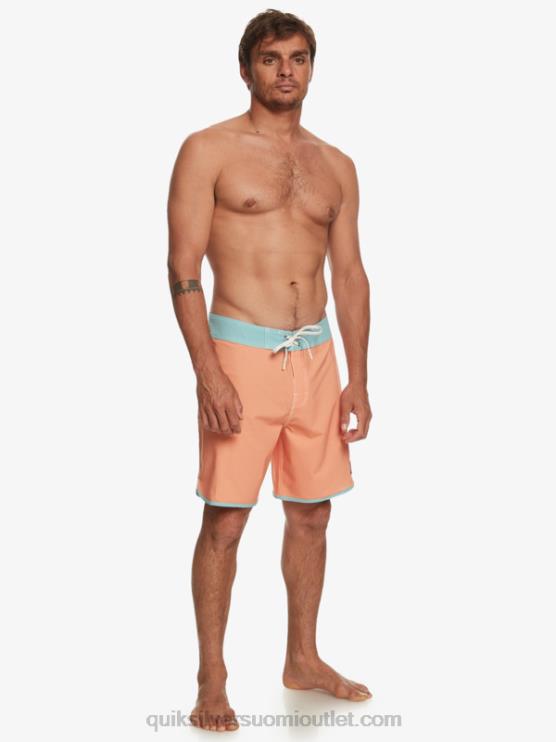 Quiksilver D6JJ90 miehet kuparirusketus alkuperäiset kampasimpukka 18 boardshortsit
