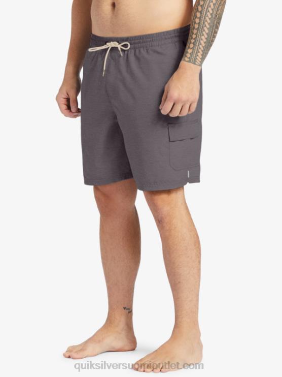 Quiksilver D6JJ910 miehet tummanharmaa kanerva vesimies tasapaino 18 lentopalloa