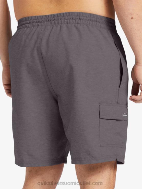 Quiksilver D6JJ910 miehet tummanharmaa kanerva vesimies tasapaino 18 lentopalloa