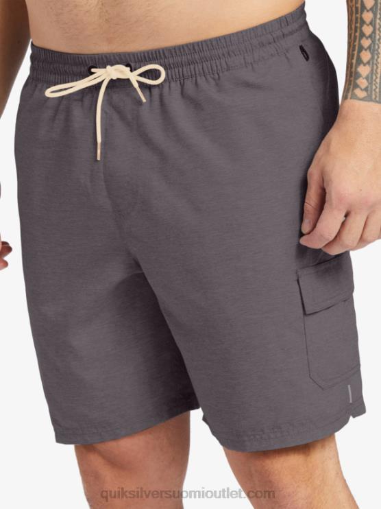 Quiksilver D6JJ910 miehet tummanharmaa kanerva vesimies tasapaino 18 lentopalloa