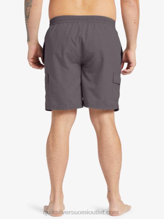 Quiksilver D6JJ910 miehet tummanharmaa kanerva vesimies tasapaino 18 lentopalloa