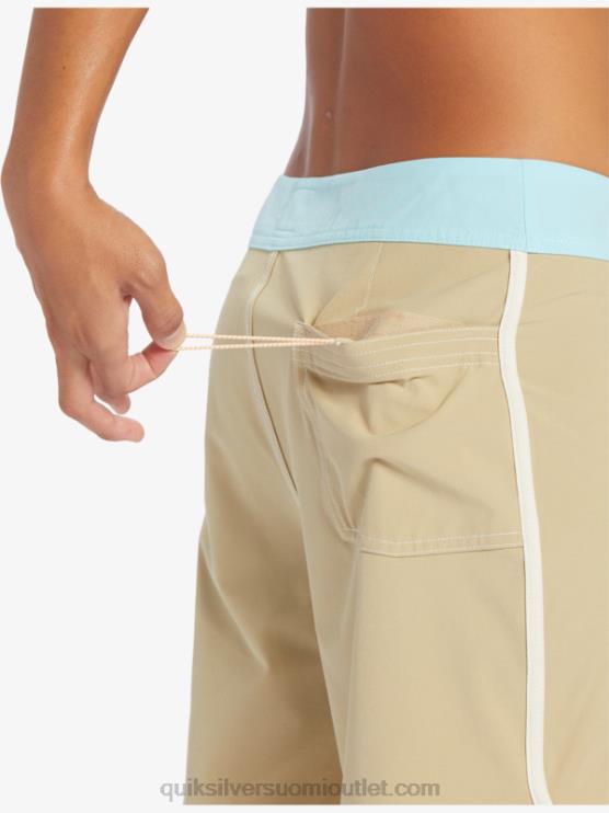 Quiksilver D6JJ91 miehet oliivin harmaa alkuperäiset kampasimpukka 18 boardshortsit