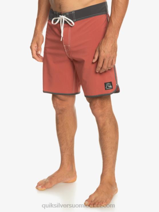 Quiksilver D6JJ93 miehet marsala alkuperäiset kampasimpukka 18 boardshortsit