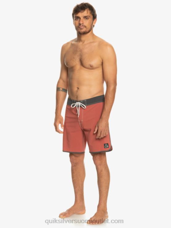 Quiksilver D6JJ93 miehet marsala alkuperäiset kampasimpukka 18 boardshortsit