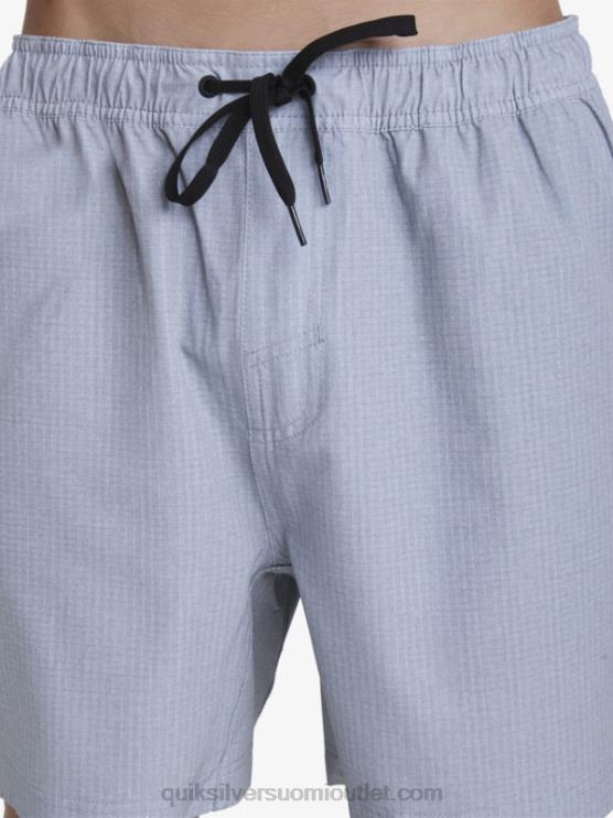 Quiksilver D6JJ955 miehet vaaleanharmaa kanerva vesimies surffauksen jälkeen venyttää 20 sammakkoeläinshortsit