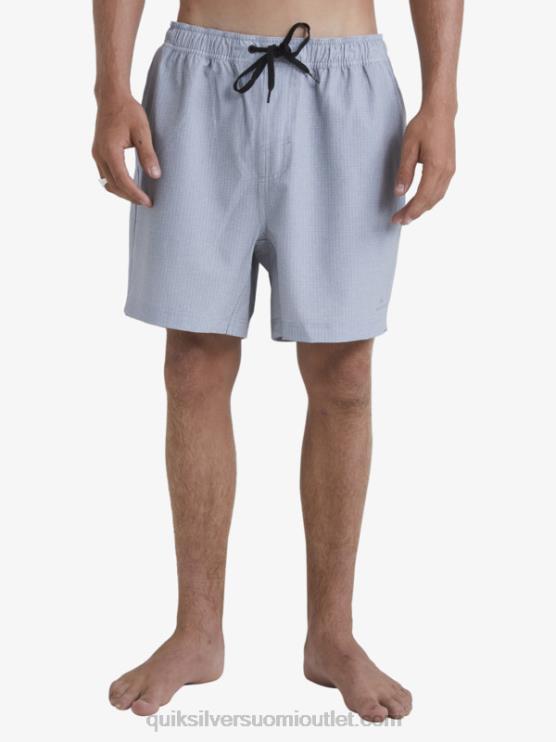 Quiksilver D6JJ955 miehet vaaleanharmaa kanerva vesimies surffauksen jälkeen venyttää 20 sammakkoeläinshortsit