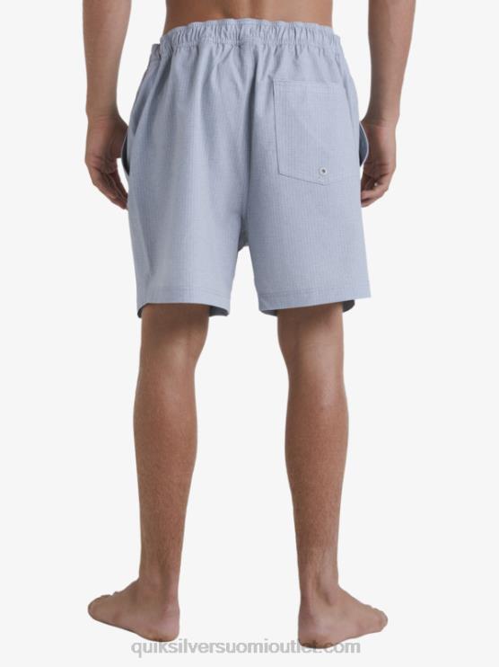 Quiksilver D6JJ955 miehet vaaleanharmaa kanerva vesimies surffauksen jälkeen venyttää 20 sammakkoeläinshortsit