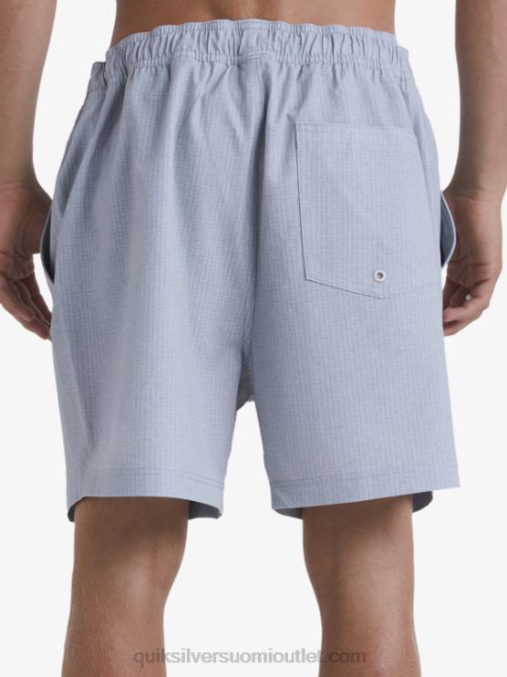 Quiksilver D6JJ955 miehet vaaleanharmaa kanerva vesimies surffauksen jälkeen venyttää 20 sammakkoeläinshortsit