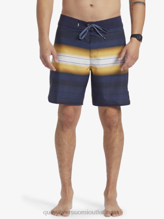 Quiksilver x Pacifico D6JJ13 miehet laivasto bleiseri surfsilk 18 boardshortsit