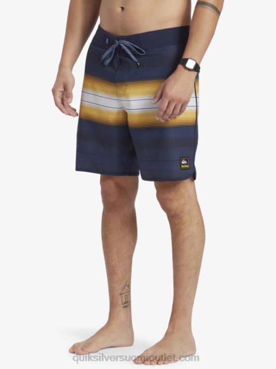 Quiksilver x Pacifico D6JJ13 miehet laivasto bleiseri surfsilk 18 boardshortsit