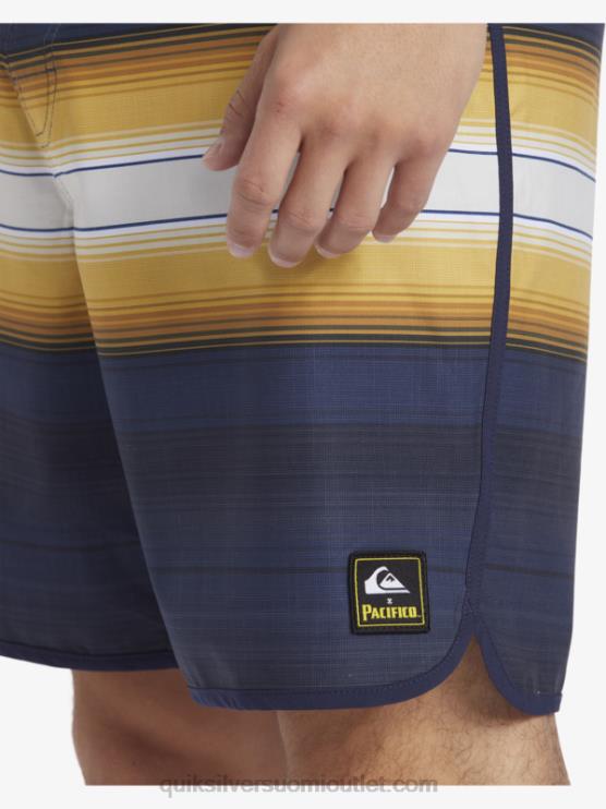 Quiksilver x Pacifico D6JJ13 miehet laivasto bleiseri surfsilk 18 boardshortsit