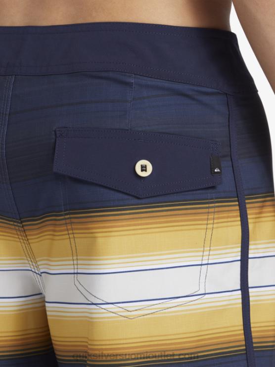 Quiksilver x Pacifico D6JJ13 miehet laivasto bleiseri surfsilk 18 boardshortsit