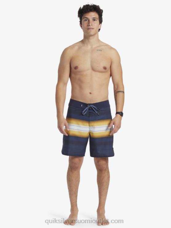 Quiksilver x Pacifico D6JJ13 miehet laivasto bleiseri surfsilk 18 boardshortsit