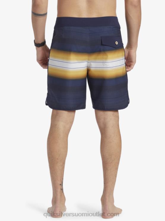Quiksilver x Pacifico D6JJ13 miehet laivasto bleiseri surfsilk 18 boardshortsit