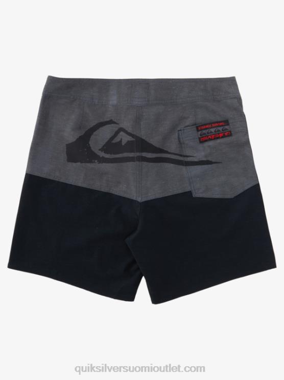Quiksilver x Stranger D6JJ1719 miehet ylösalaisin asiat butt logo 1986 17 boardshortsit
