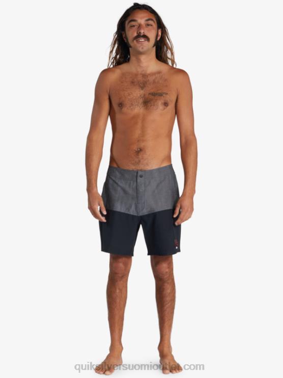 Quiksilver x Stranger D6JJ1719 miehet ylösalaisin asiat butt logo 1986 17 boardshortsit