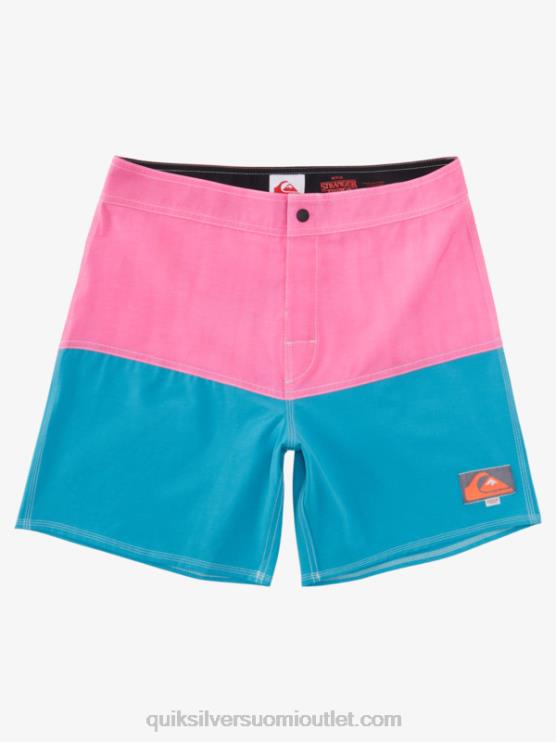Quiksilver x Stranger D6JJ1720 miehet lenora kukkulat asiat butt logo 1986 17 boardshortsit