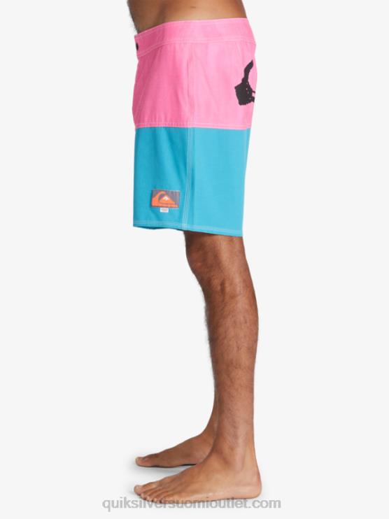 Quiksilver x Stranger D6JJ1720 miehet lenora kukkulat asiat butt logo 1986 17 boardshortsit
