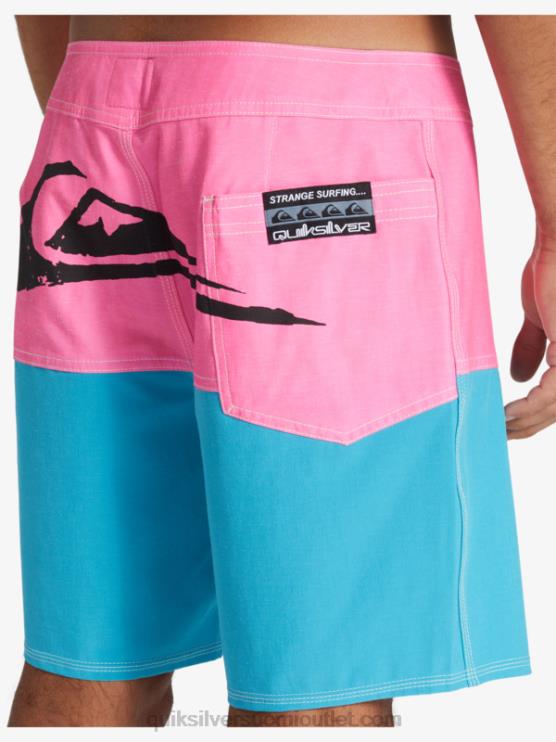 Quiksilver x Stranger D6JJ1720 miehet lenora kukkulat asiat butt logo 1986 17 boardshortsit