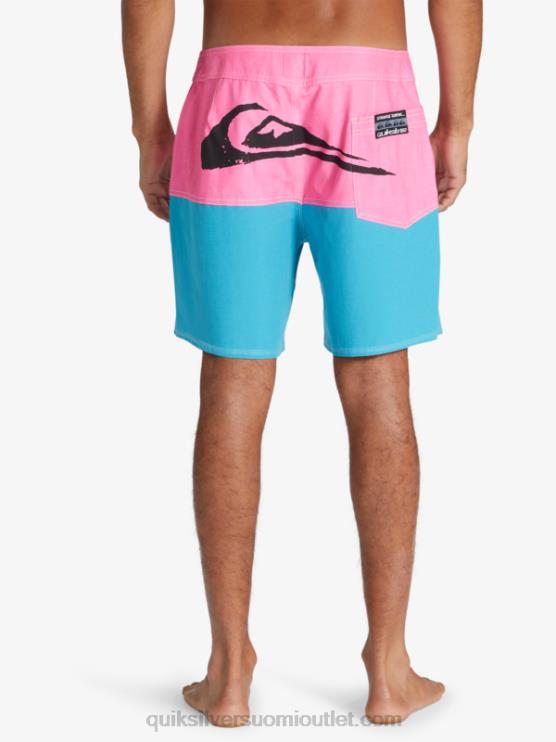 Quiksilver x Stranger D6JJ1720 miehet lenora kukkulat asiat butt logo 1986 17 boardshortsit