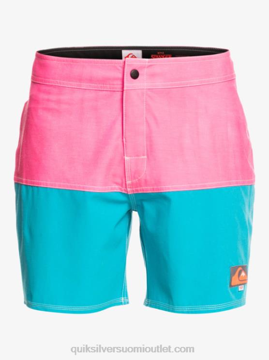 Quiksilver x Stranger D6JJ1720 miehet lenora kukkulat asiat butt logo 1986 17 boardshortsit