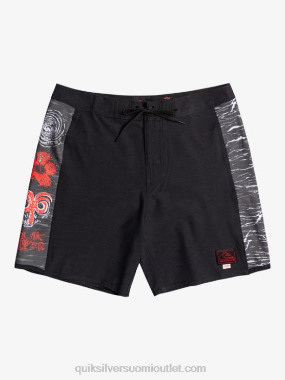 Quiksilver x Stranger D6JJ1786 miehet ylösalaisin asiat alkuperäinen kaari 1986 18 boardshortsit