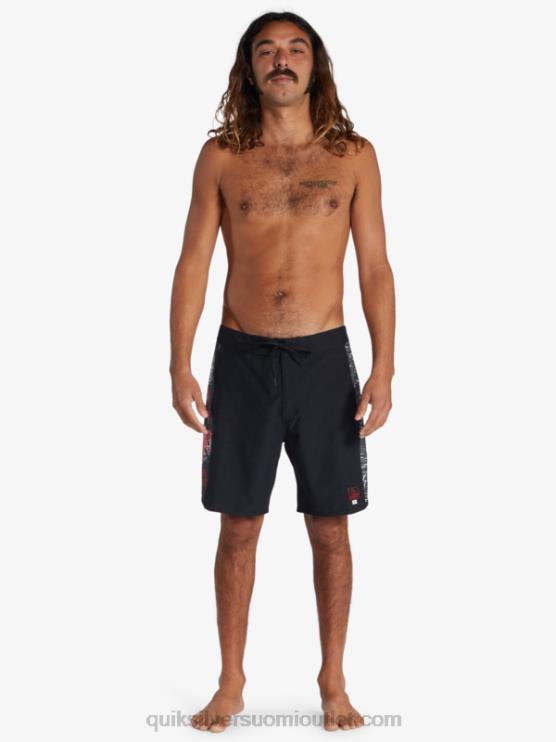 Quiksilver x Stranger D6JJ1786 miehet ylösalaisin asiat alkuperäinen kaari 1986 18 boardshortsit