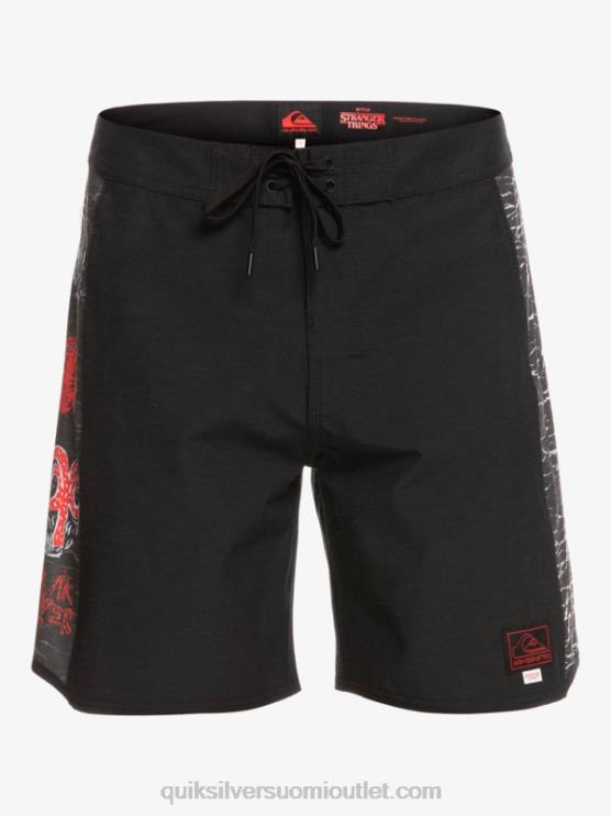 Quiksilver x Stranger D6JJ1786 miehet ylösalaisin asiat alkuperäinen kaari 1986 18 boardshortsit