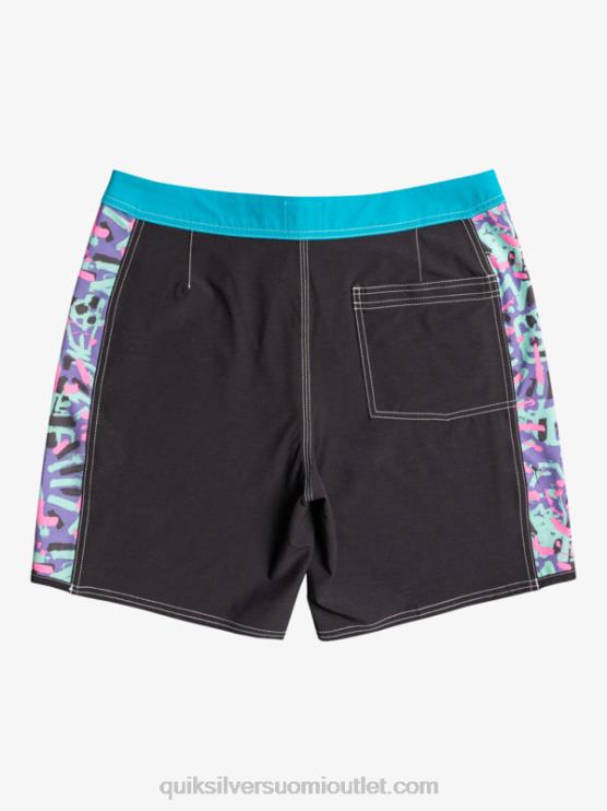 Quiksilver x Stranger D6JJ1787 miehet lenora kukkulat asiat alkuperäinen kaari 1986 18 boardshortsit