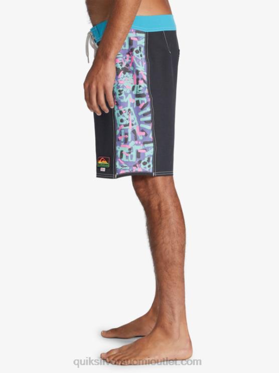 Quiksilver x Stranger D6JJ1787 miehet lenora kukkulat asiat alkuperäinen kaari 1986 18 boardshortsit