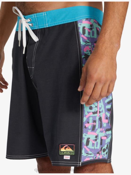 Quiksilver x Stranger D6JJ1787 miehet lenora kukkulat asiat alkuperäinen kaari 1986 18 boardshortsit