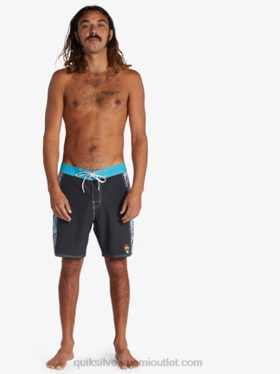 Quiksilver x Stranger D6JJ1787 miehet lenora kukkulat asiat alkuperäinen kaari 1986 18 boardshortsit