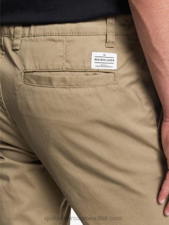 Quiksilver D6JJ1159 miehet jalavapuu päivittäiset union chino taskuhousut