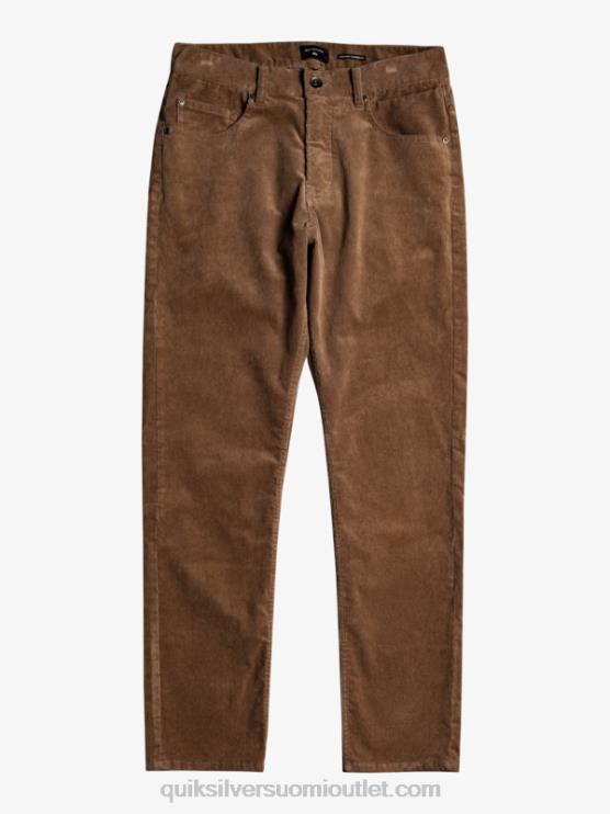 Quiksilver D6JJ1547 miehet suklaalastu kracker cord vakosamettihousut