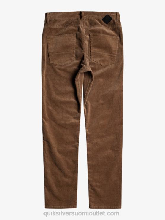 Quiksilver D6JJ1547 miehet suklaalastu kracker cord vakosamettihousut