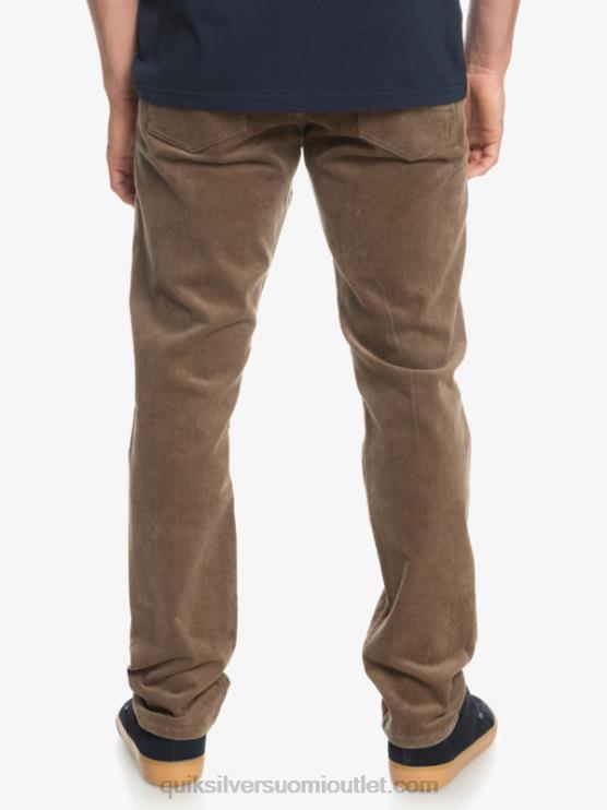 Quiksilver D6JJ1547 miehet suklaalastu kracker cord vakosamettihousut