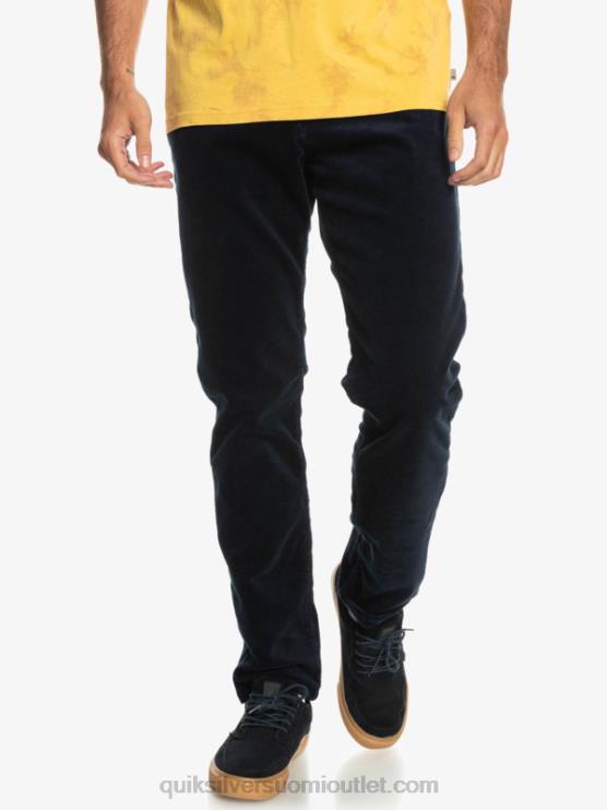 Quiksilver D6JJ1548 miehet laivasto bleiseri kracker cord vakosamettihousut