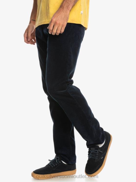 Quiksilver D6JJ1548 miehet laivasto bleiseri kracker cord vakosamettihousut