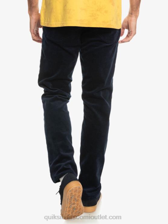 Quiksilver D6JJ1548 miehet laivasto bleiseri kracker cord vakosamettihousut