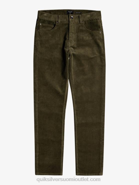 Quiksilver D6JJ1549 miehet rypäleen lehtiä kracker cord vakosamettihousut