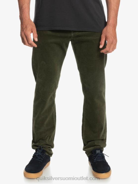 Quiksilver D6JJ1549 miehet rypäleen lehtiä kracker cord vakosamettihousut